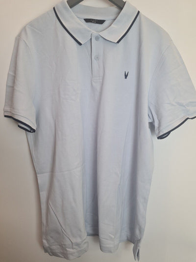 Men's Blue Polo T-Shirt. UK XL. **** Ref V245