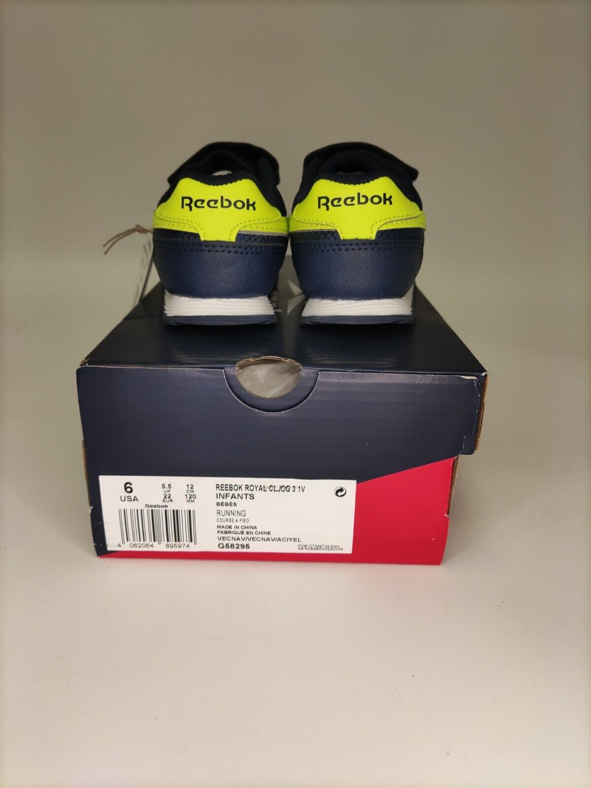 Reebok Royal Classic Jog 3.0 1V Infant Trainers Size UK 5.5 **** VS2