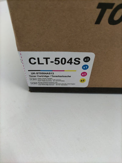 Compatible Samsung CLT-P504S 4 Toner Cartridge Multipack. Ref T6