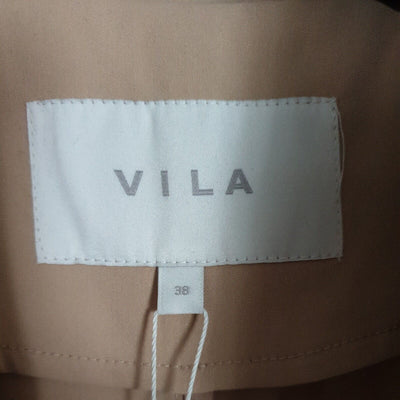 Vila Beige Trench Coat Size 10****Ref V40