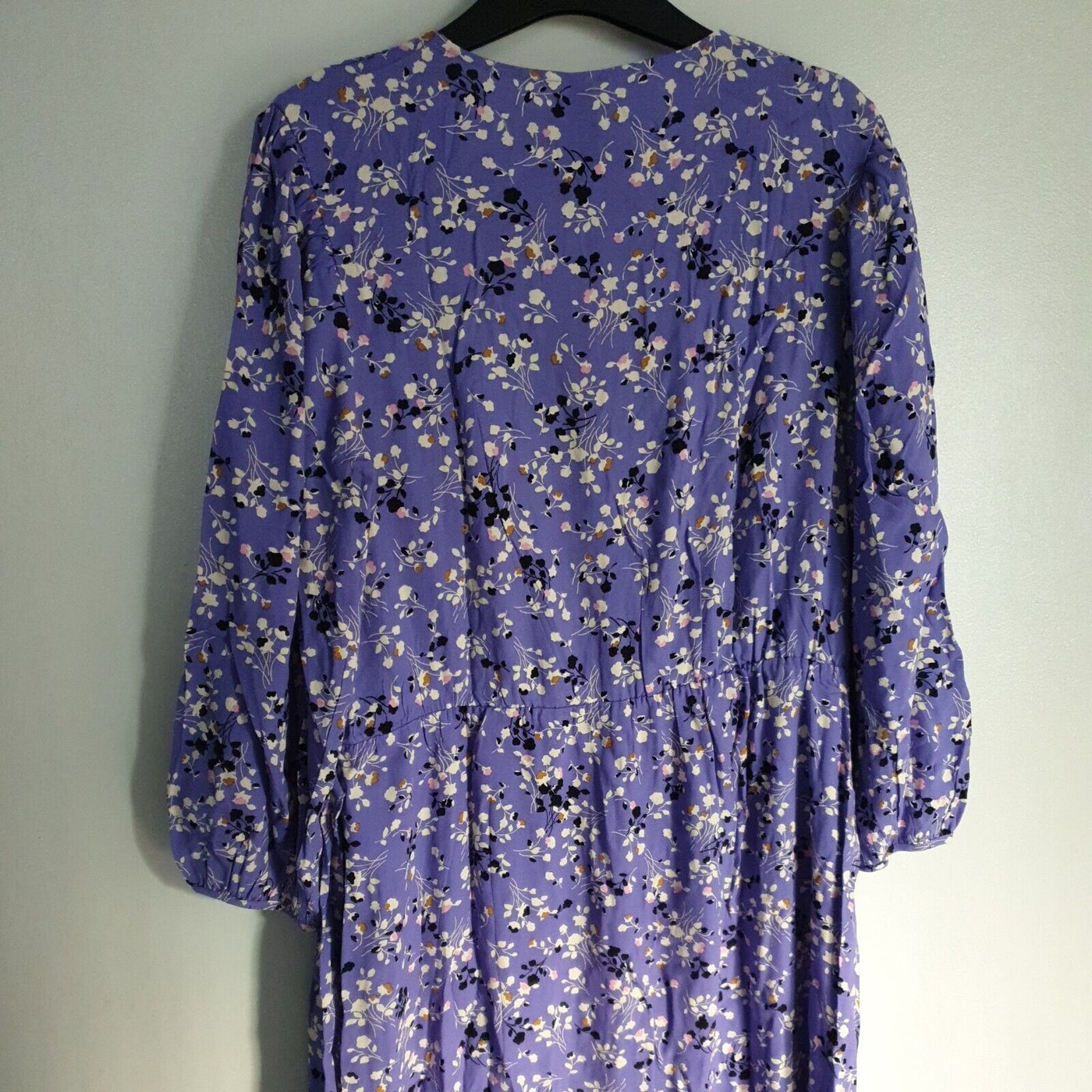 Pieces Curve Midi Wrap Dress Purple Size 44****Ref V274