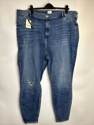 River Island High Rise Skinny Womens Jeans. Size 28.