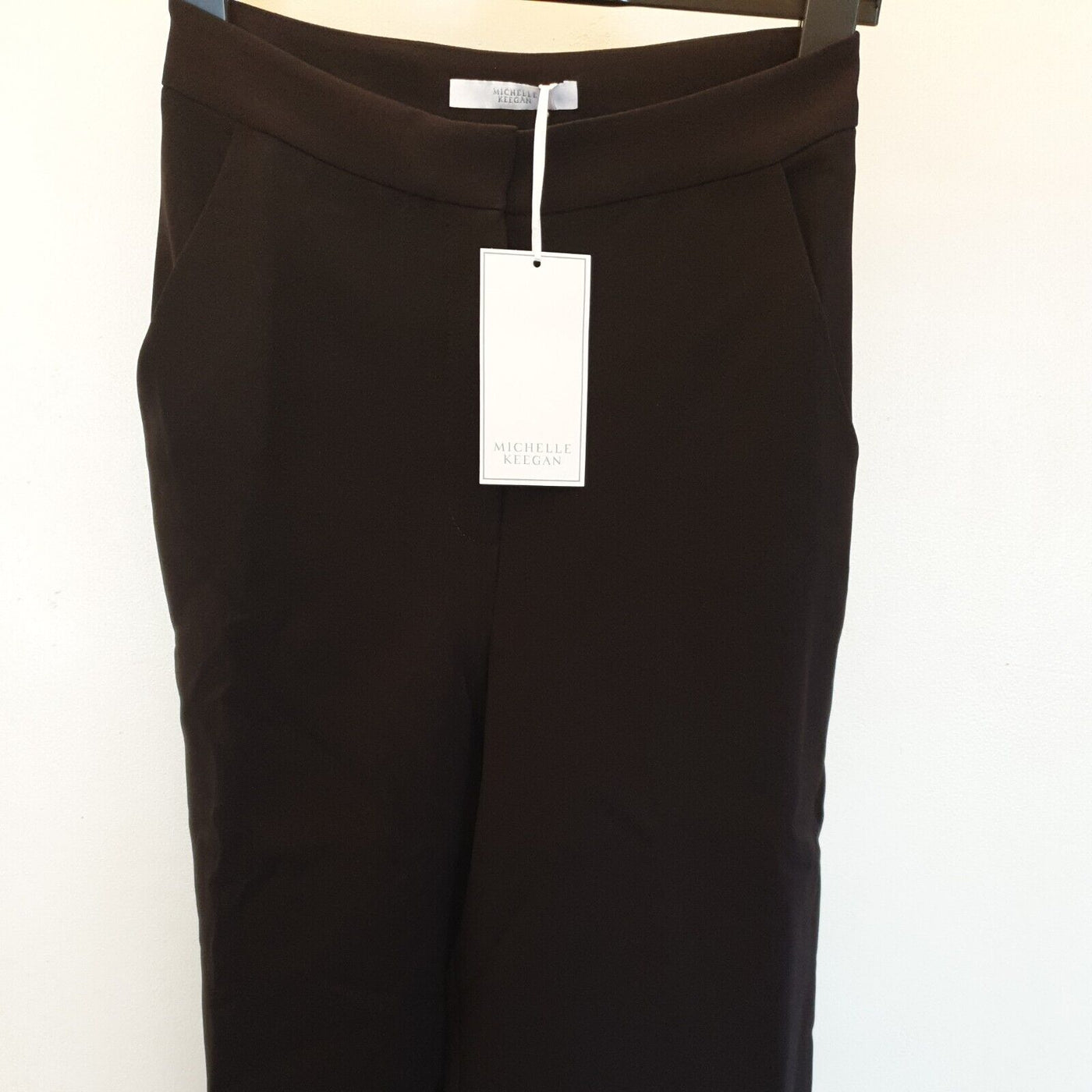 Michelle Keegan Black Trousers Uk 12 **** Ref V160