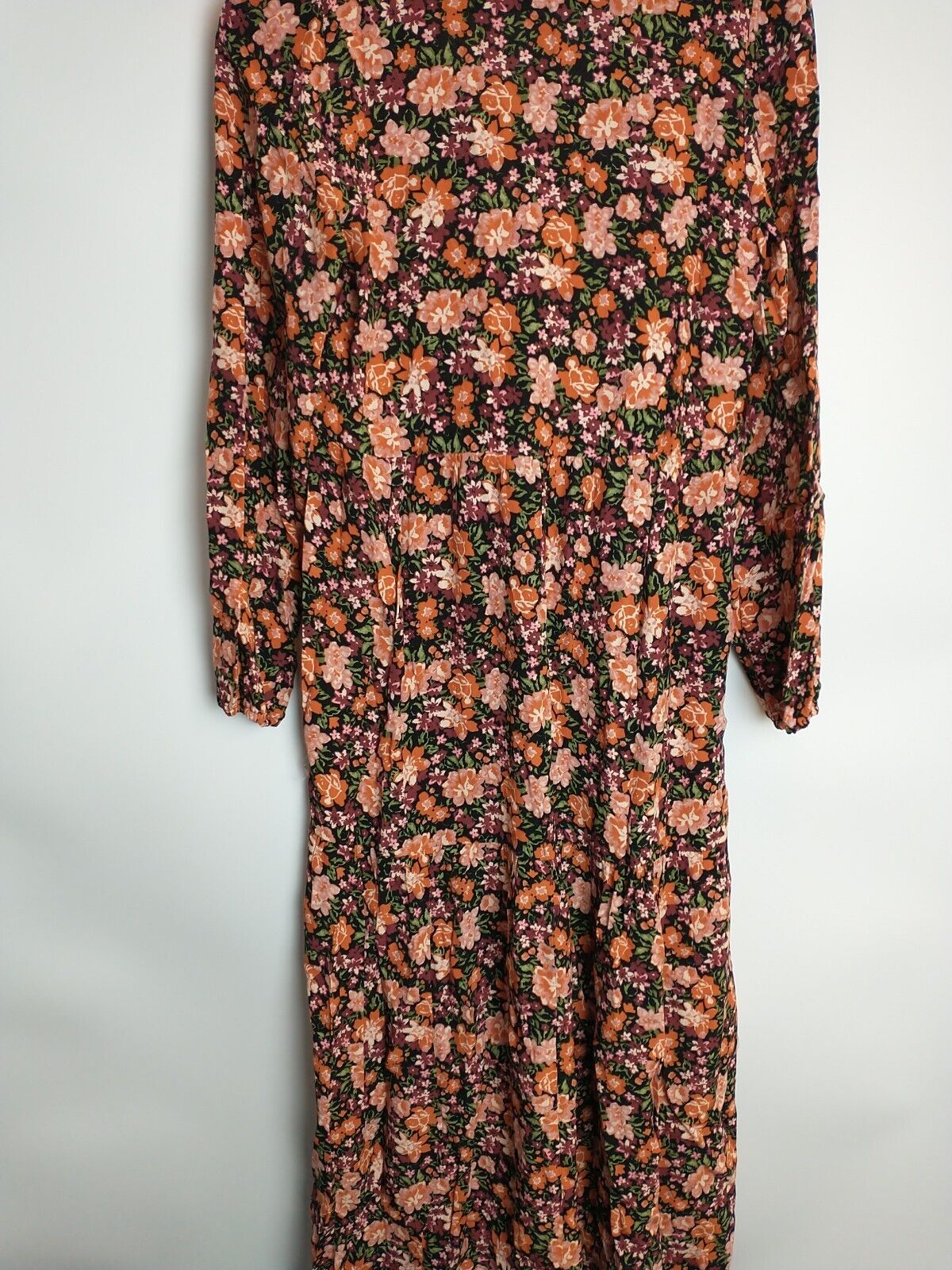 Nobodys Child Autumnal Floral Florence Midi Dress Size UK 8 **** V35