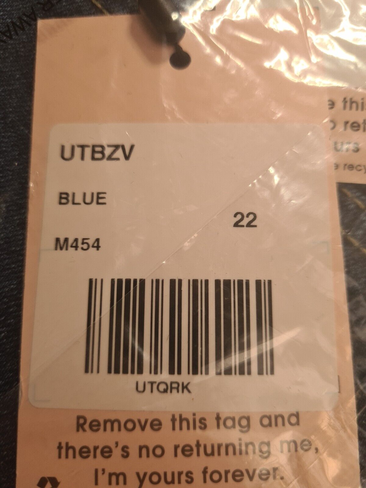 Missguided Plus Blue Jeans Sinner W Seam Detail UK 22 ****Ref V317