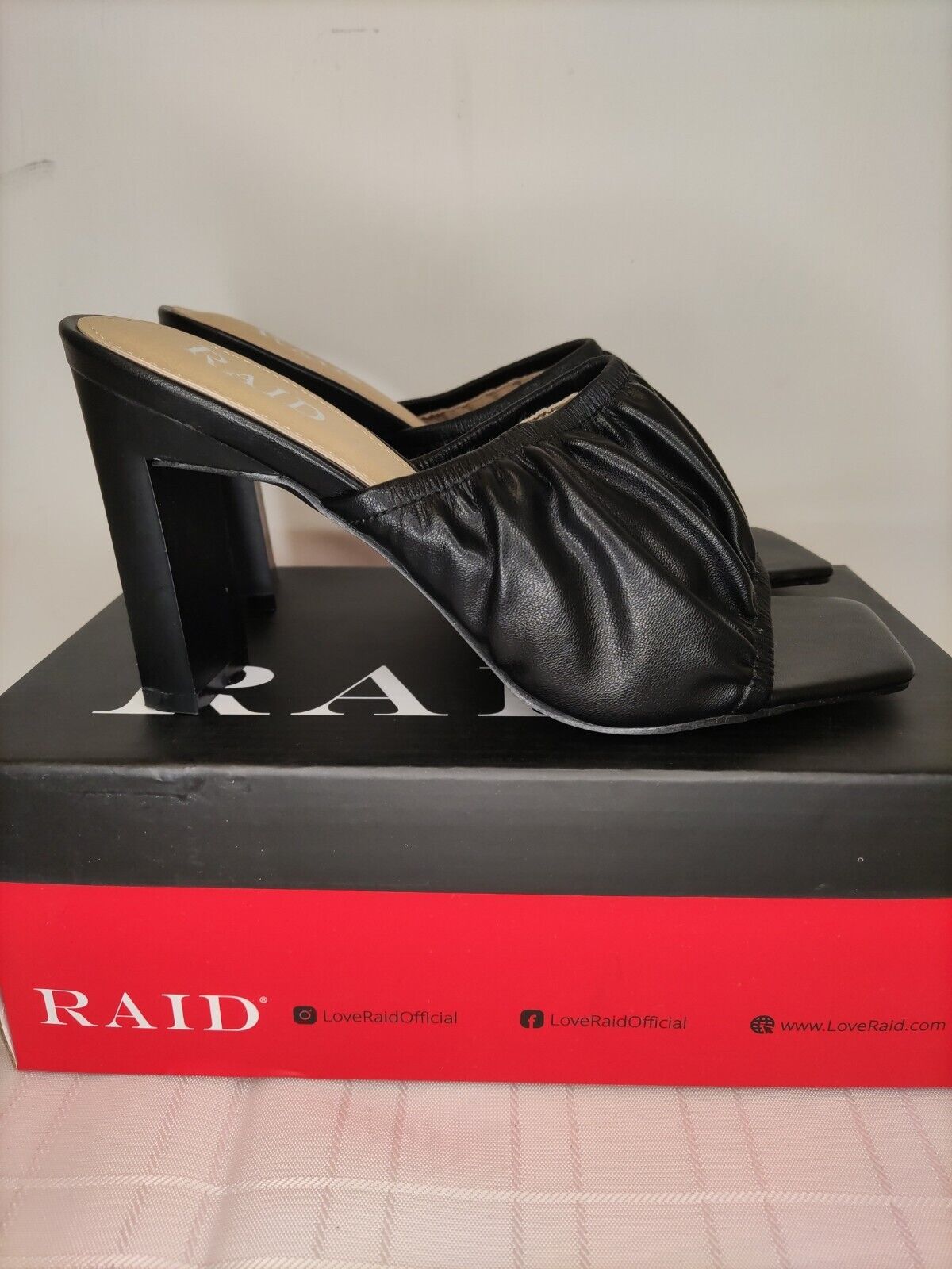 Raid Melodie Heels. Black. UK 3. ****RefVS1