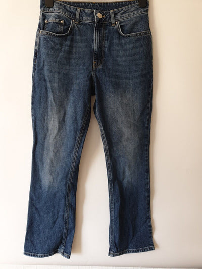 Blue Denim Jeans Dark Wash Uk10****Ref V380