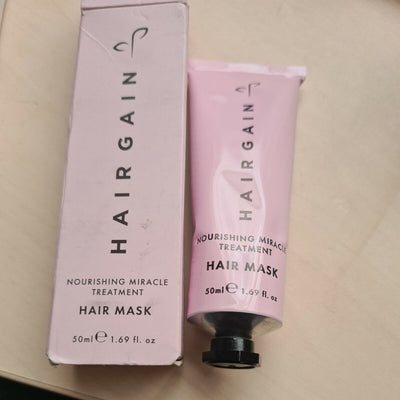 Hairgain Hair Mask 30ml New Damaged Box Ref Y55