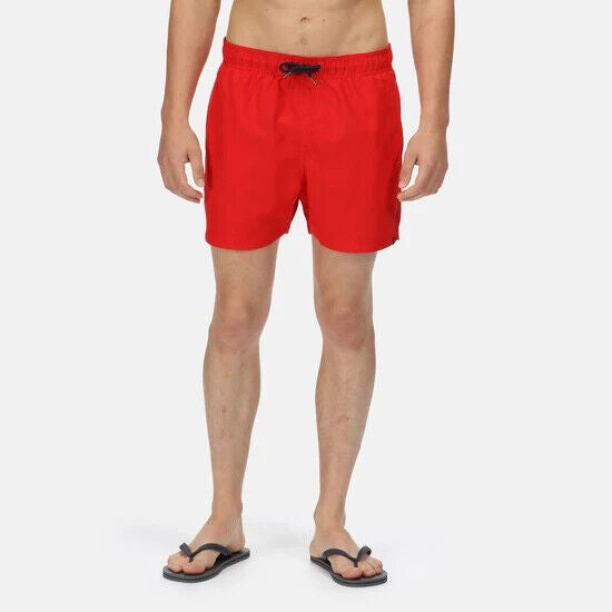 Regatta Men's Mawson III True Red Swim Shorts Size 2XL **** V558