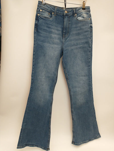 Missguided Slim Fit Flared Jeans Size UK 8 **** V215