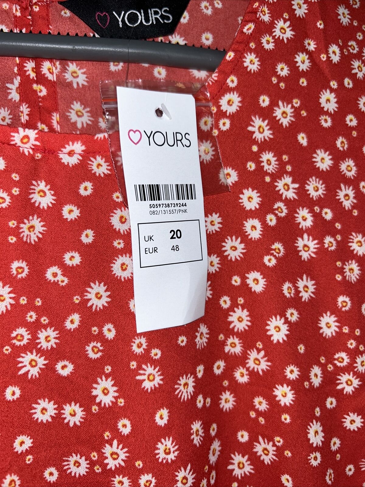 Yours Blouse - Red. UK 20 **** Ref V78