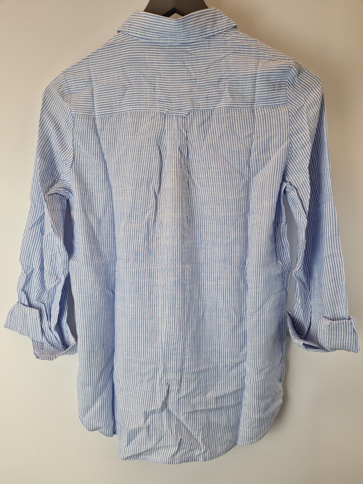 FatFace Olivia Floral Stripe Blue Shirt Size 8 **** V29