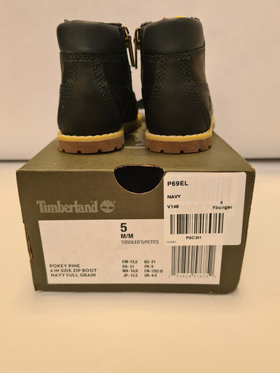 Timberland Pokey Pine Navy Toddler Boot Size UK 4.5 **** VS1