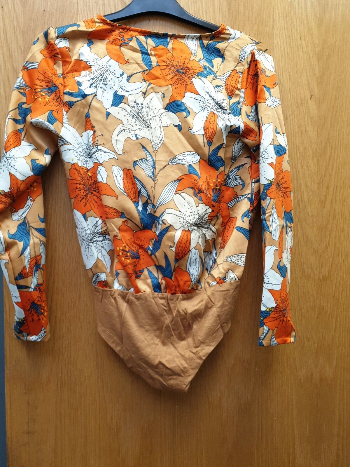 Brave Soul Gabby Flowered Top Bodysuit Size 6 Ref DC9