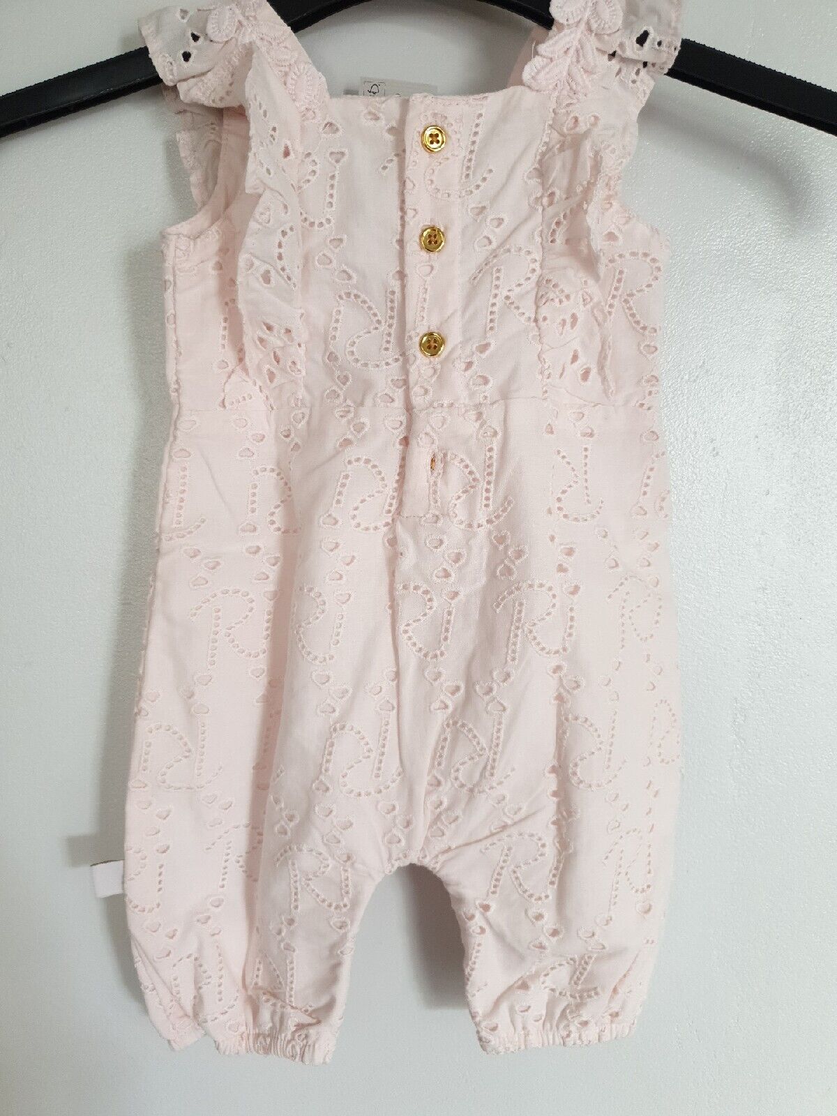 River Island Girls Light Pink Romper Uk 3-6mths****Ref V414