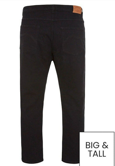 Badrhino Stretch Jean Black Size 44x30 ****Ref V348