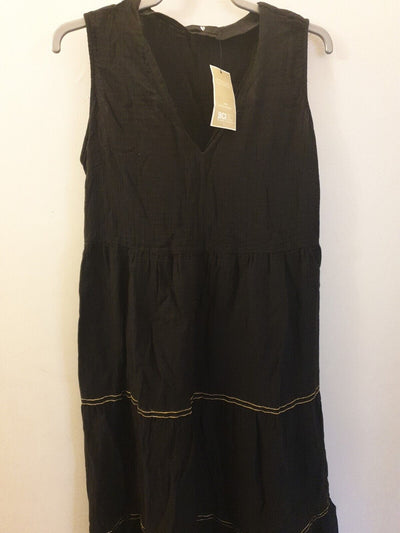Maxi Dress- Black. Uk16
