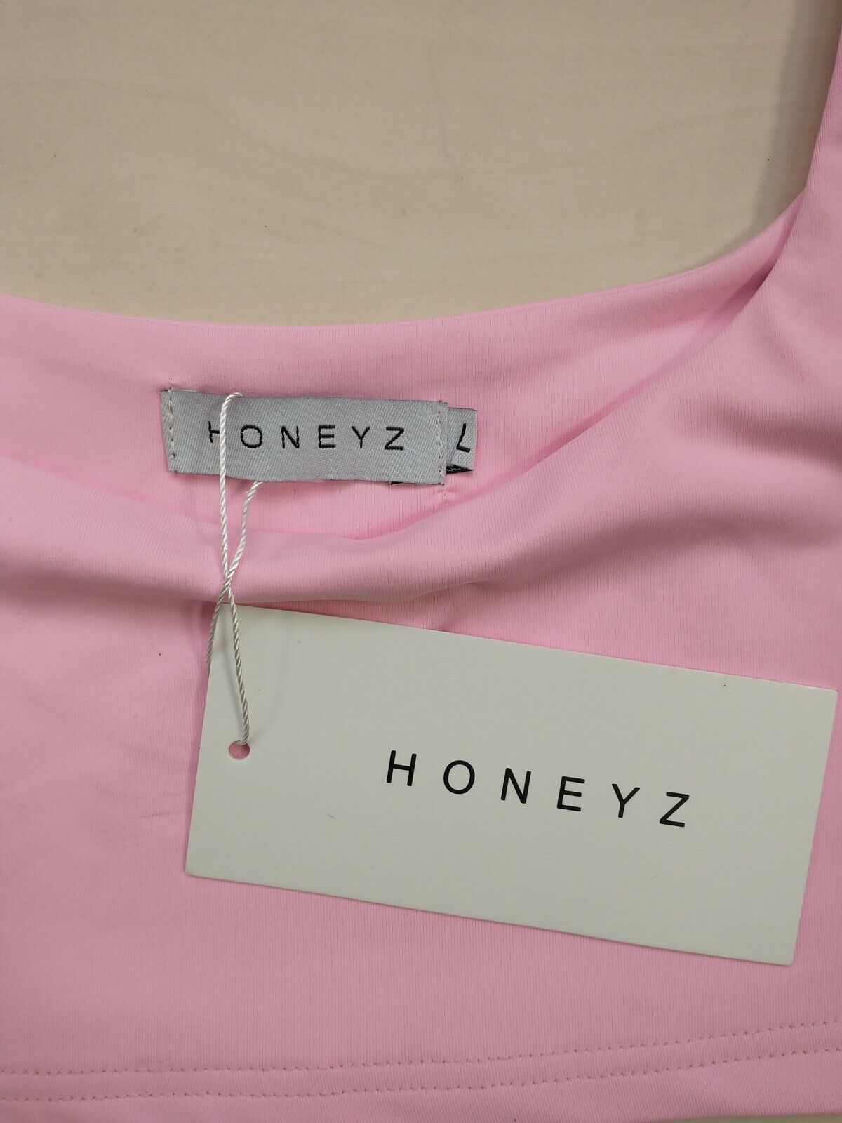 Honeyz Pink UK Size L. Top. Ref A20