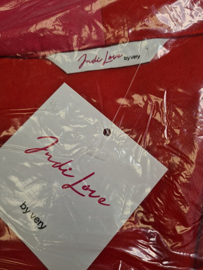 Judi Love Colourblock Pink/Red Wrap Dress Size 20 **** V330
