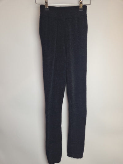 Michelle Keegan Chenille Black Leggings. Size XS