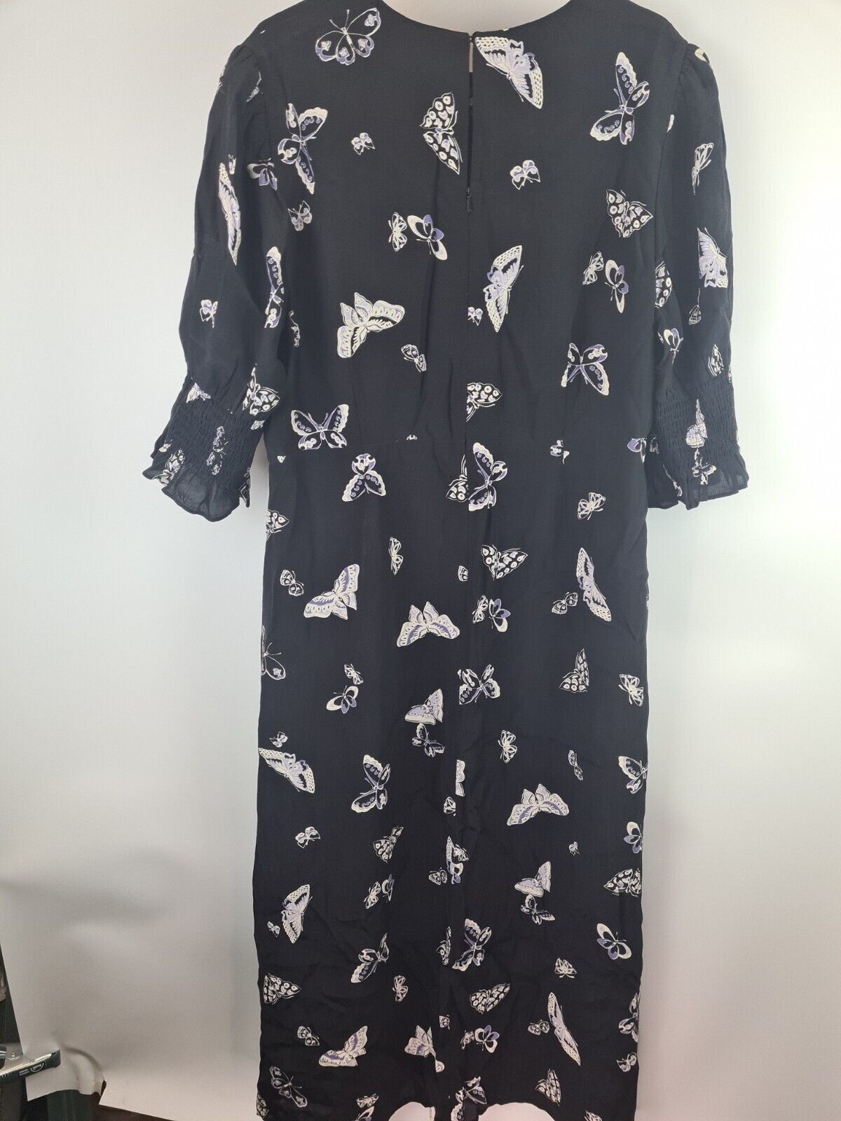 Nobodys Child Curve Luna Midi Dress Black Size 18 **** V36