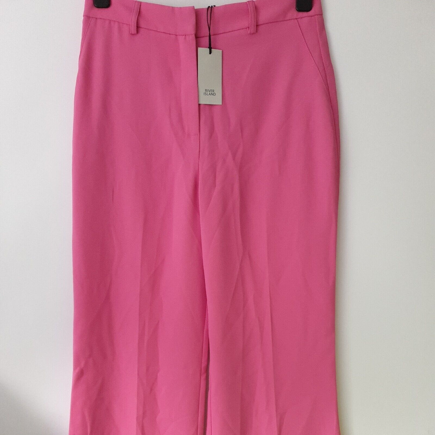 River Island Pink 90s Minimal Trousers Uk12****Ref V26