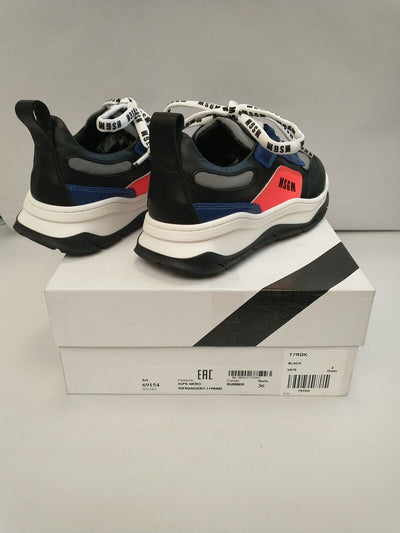 MSGM Trainers.Kids UK 13. Black/White ****RefVS1