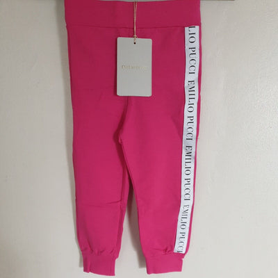 Emilion Pucci stripe Pink Leggings Girls Size 2yrs****Ref V24