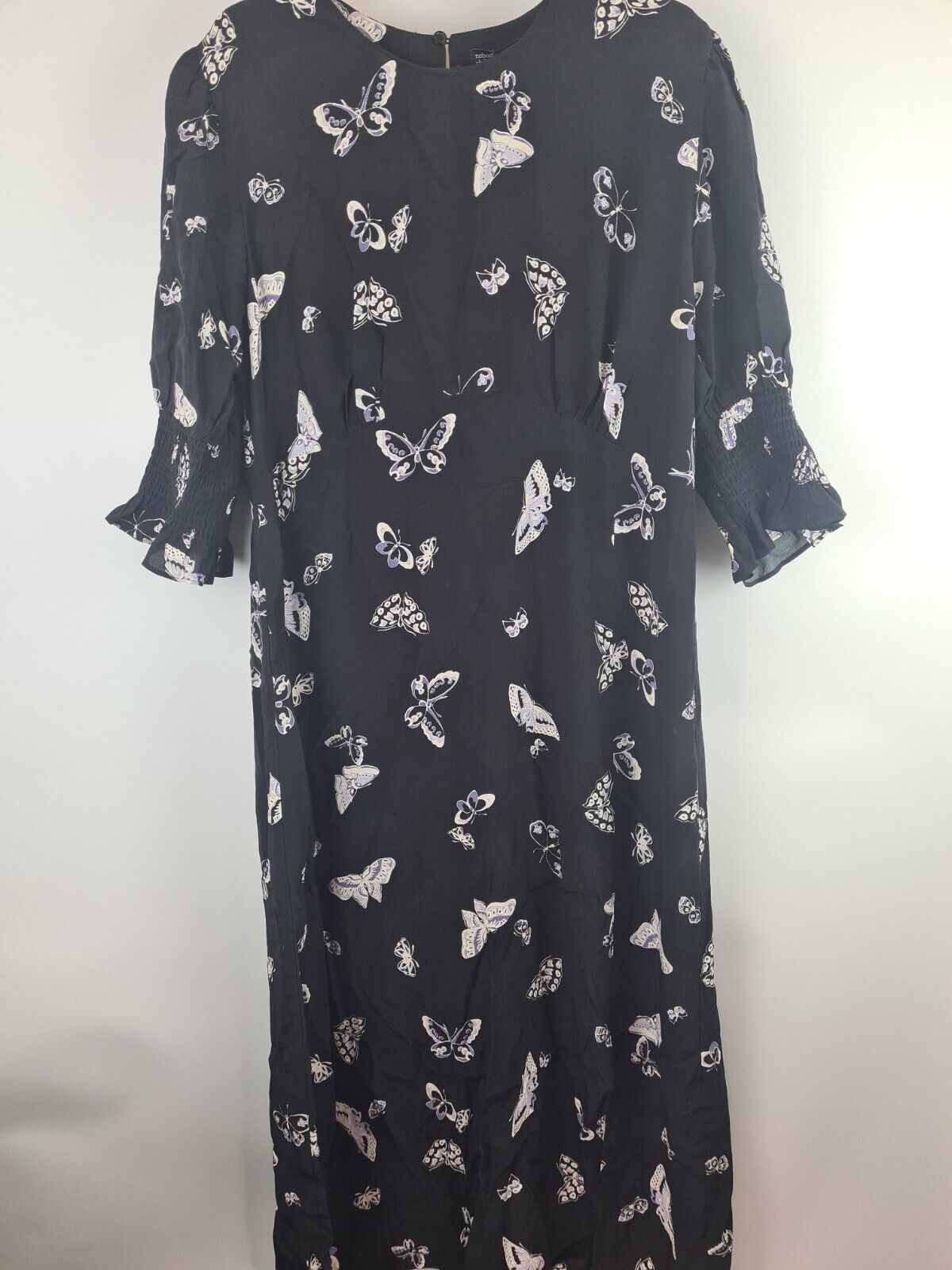 Nobodys Child Curve Luna Midi Dress Black Size 18 **** V29