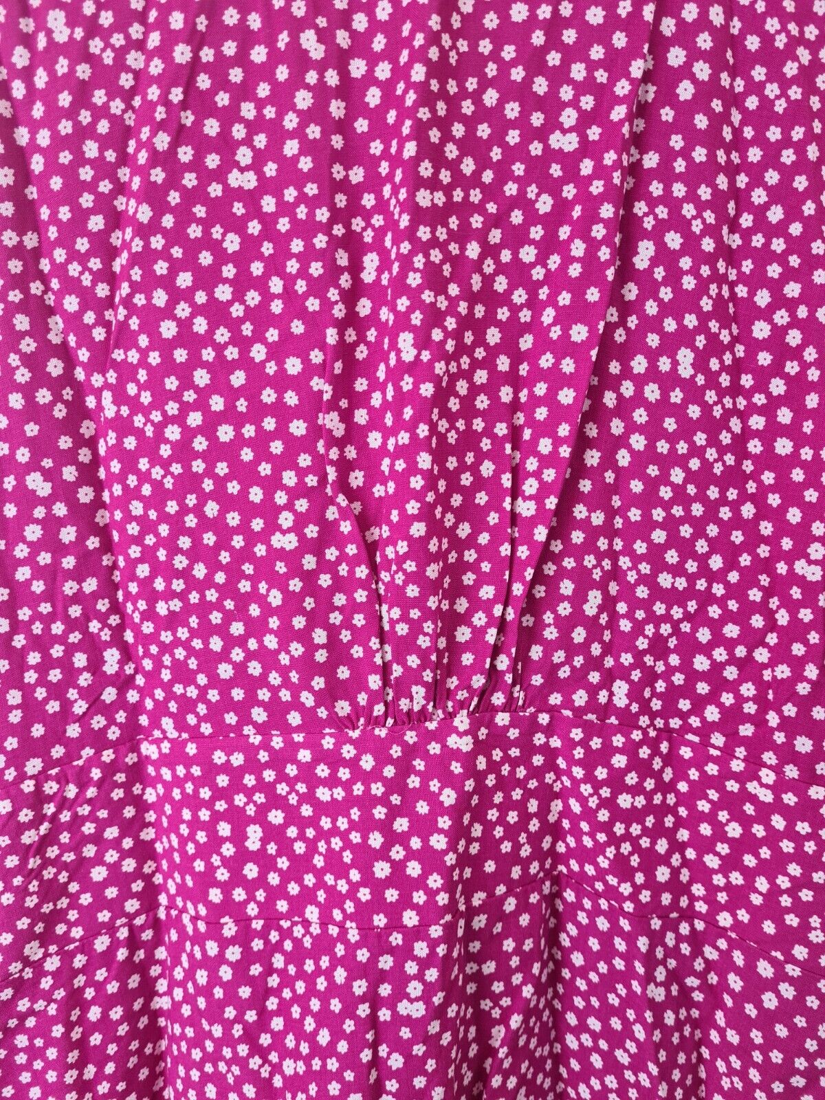 Nobodys Child Curve Alexa Ditsy Print Mini Dress Pink Floral Size 20 **** V213