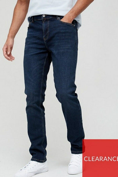 Skinny Jeans With Stretch Dark Wash 40Regular****Ref V439