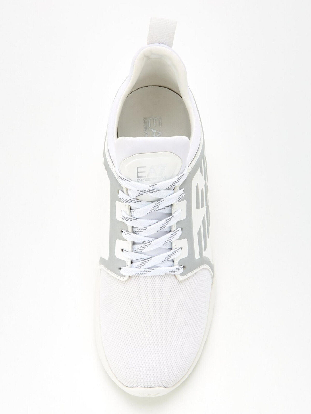 EA7 Emporio Armani Racer Reflex Runner Trainers - White. UK 8 VS1