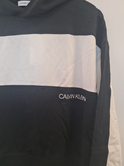 Calvin Klein Boys Relaxed Colour Block Hoodie Size 14 Years **** V199