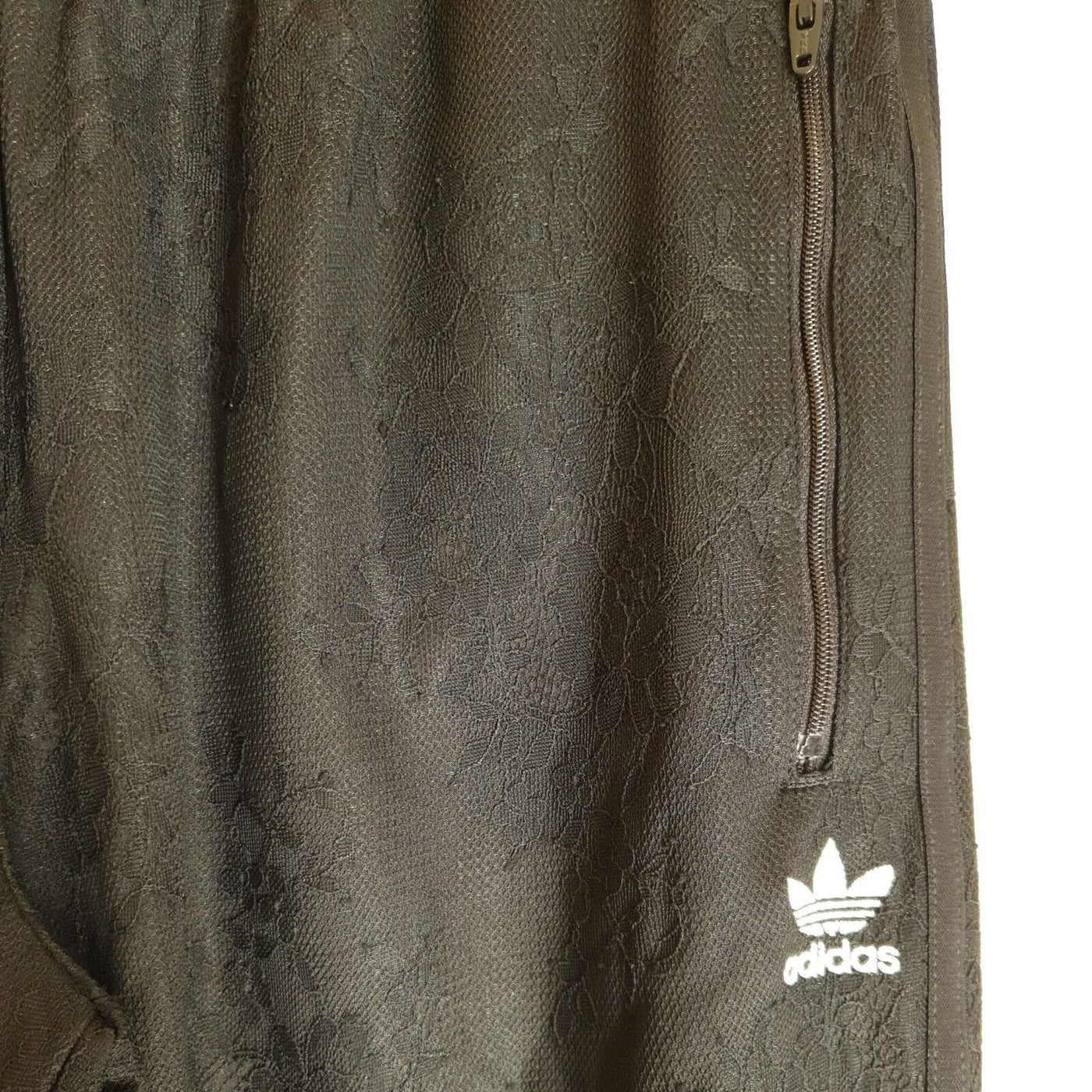 Adidas Regular Fit High-rise Black Jogging Bottoms Uk18****Ref V278