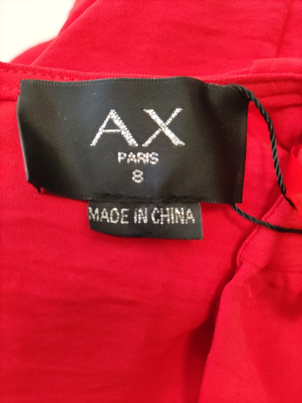 AX Paris Blood Orange Jumpsuit. UK 8 ****Ref V31