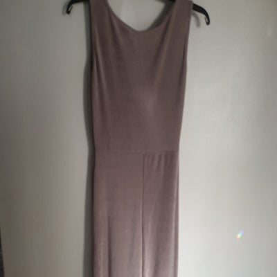 LTS Tall Silver Knot Front Mid Dress Uk12****Ref V108