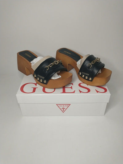 Guess Wooden Clog Sandal Ladies. UK 3 ****Ref VS2