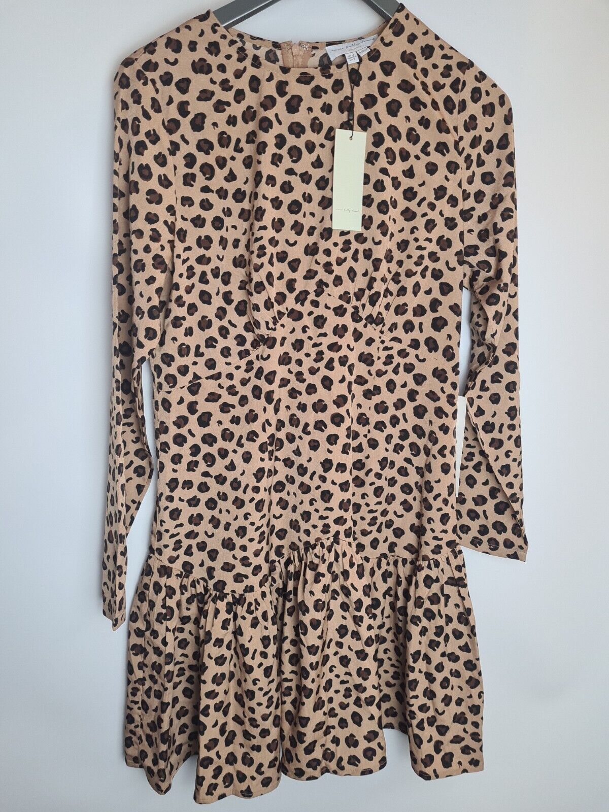 Never Fully Dressed Mini Delilah Lucia Animal Print Dress Size UK 8 **** V213