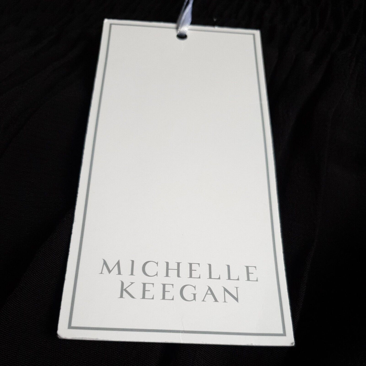 Michelle Keegan Black Elasticated Waist Trousers Black Size 8****Ref V40