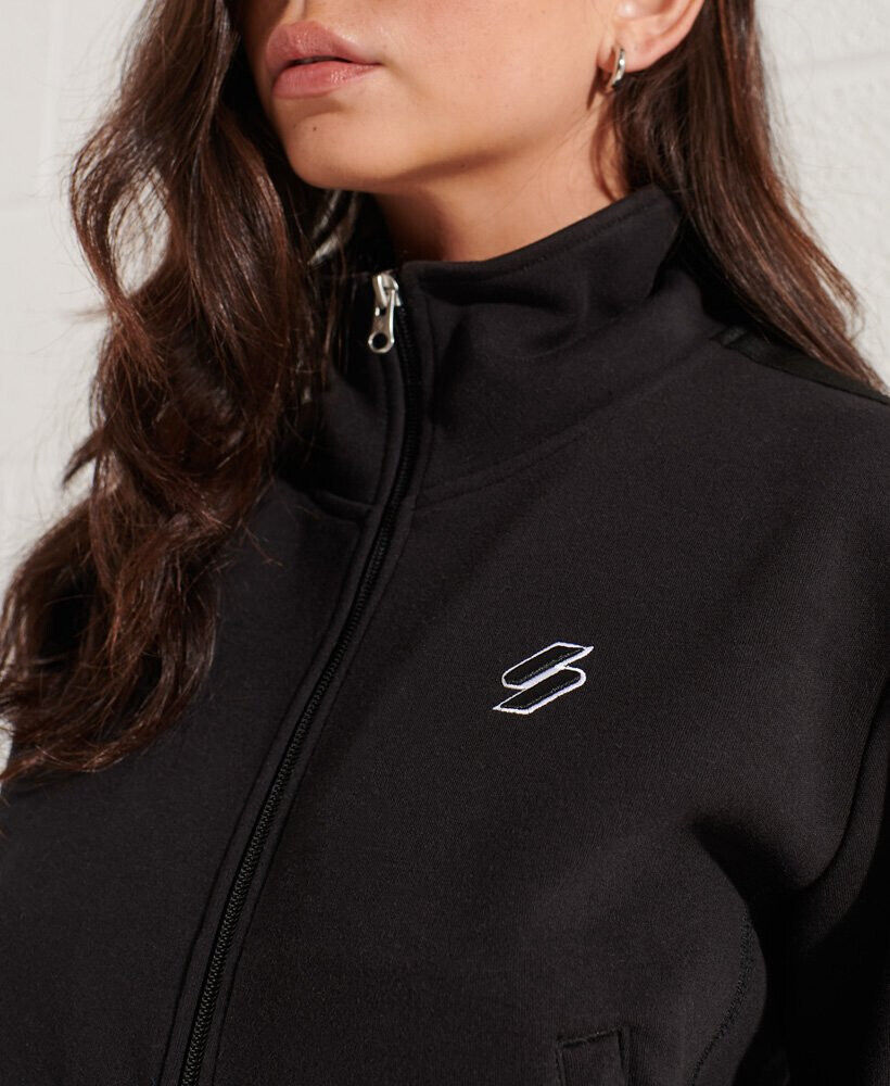 Superdry Women's Code Track Jacket. Darkest Charcoal. UK 16 (XL). SW36