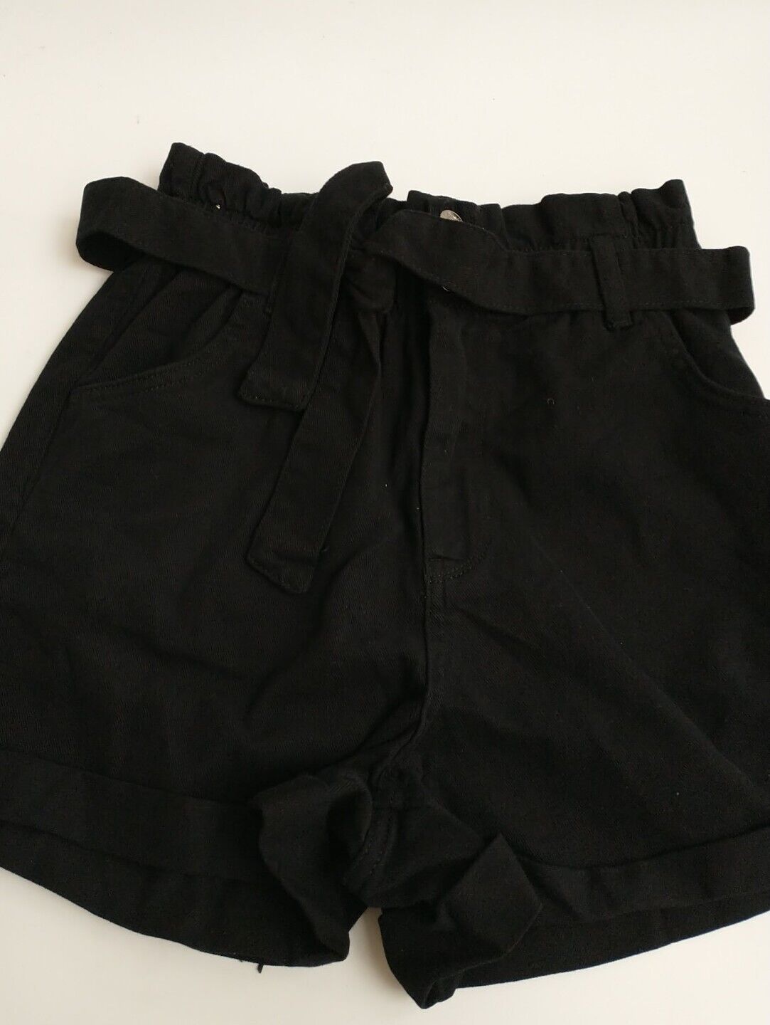 Michelle Keegan Black Shorts. UK 10 ****Ref V112