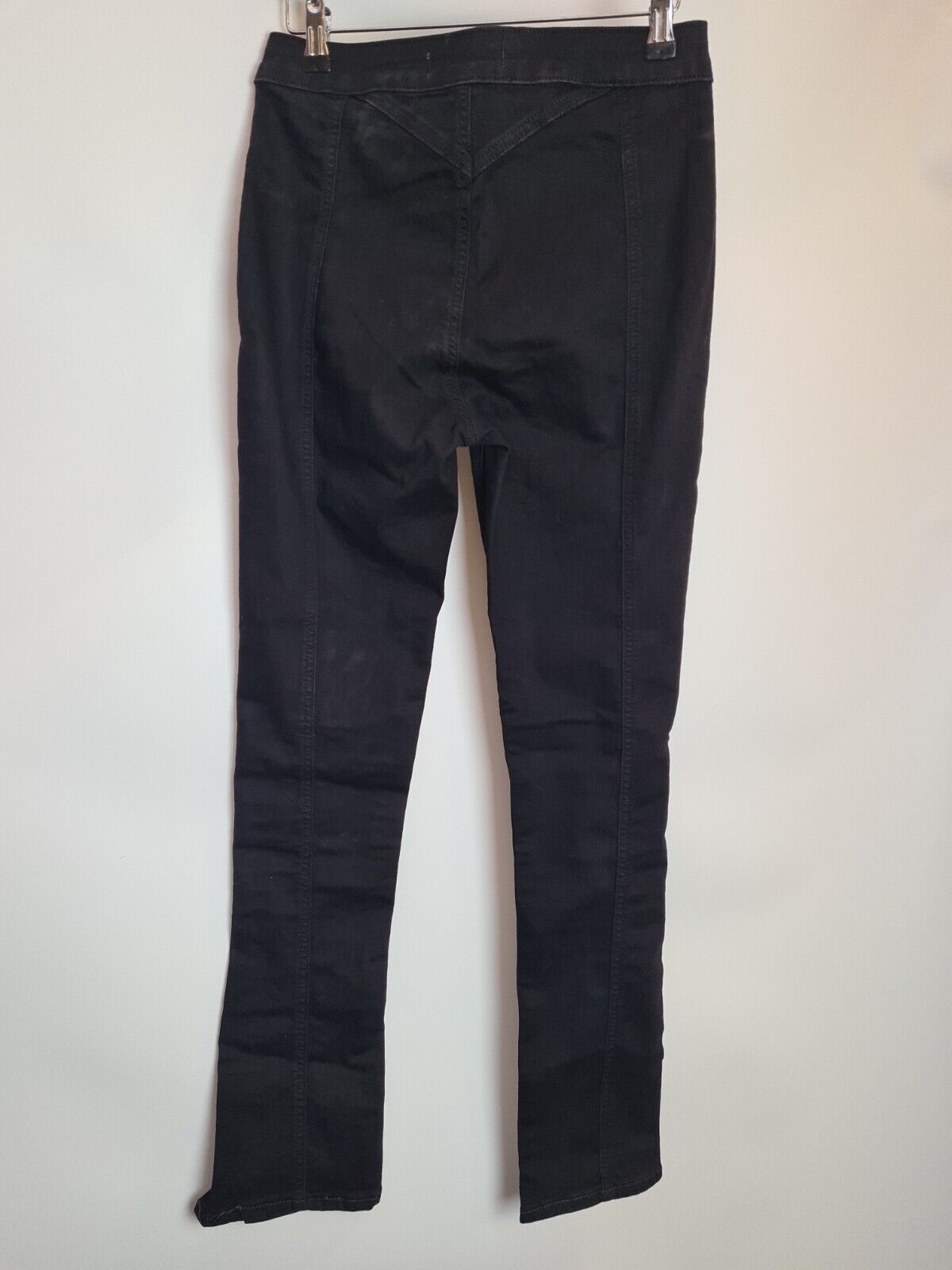 We The Free Riley Slit Skinny Black Jeans Size 26 **** V227