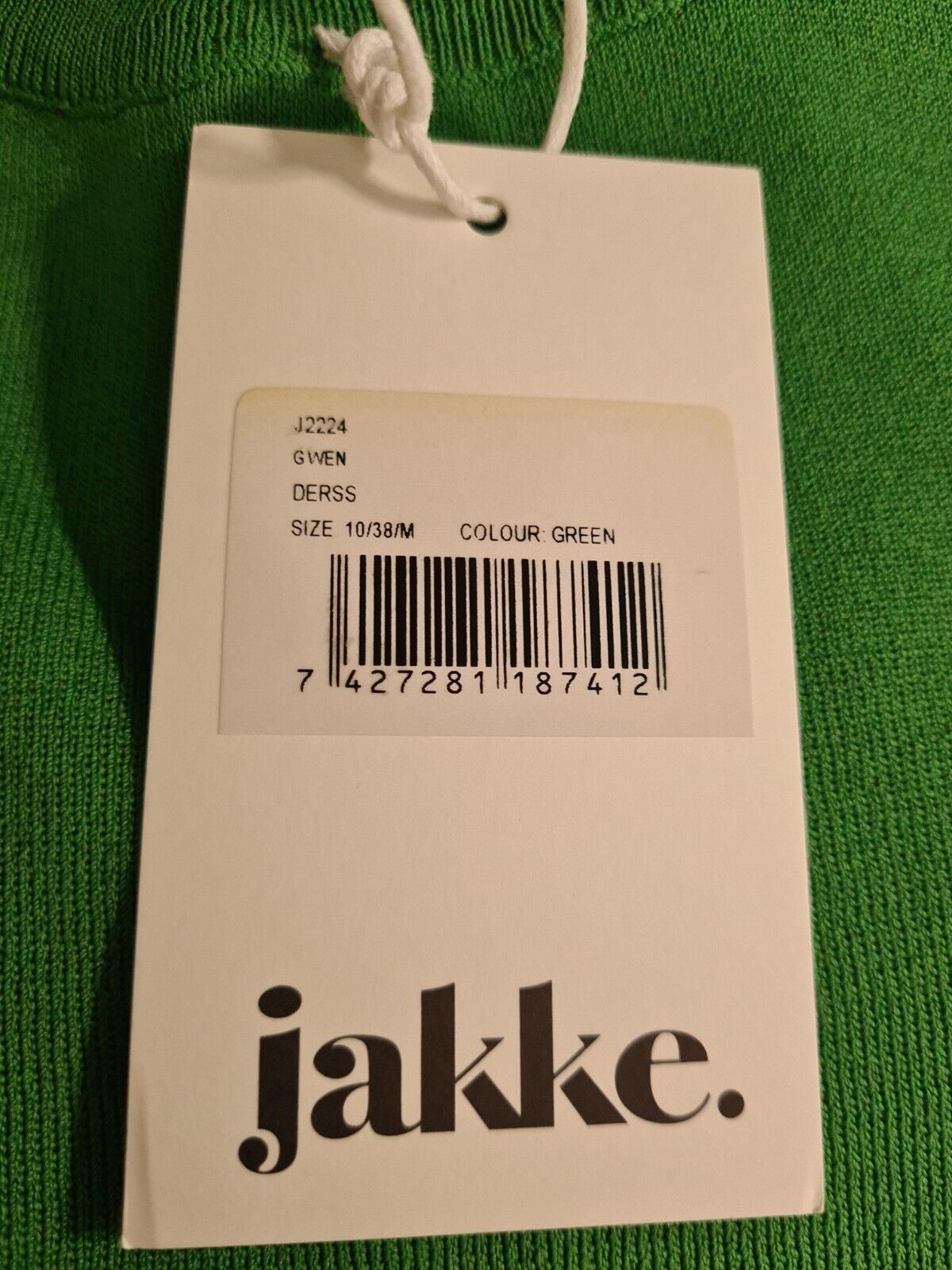 Jakke Green Gwen Dress Size UK 10 **** V510