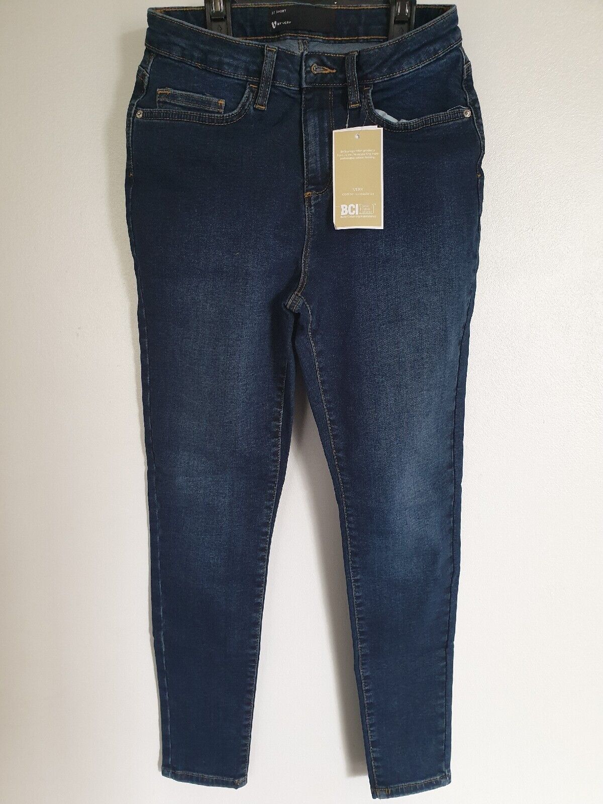 Dark Wash Skinny Jeans Uk10****Ref V414