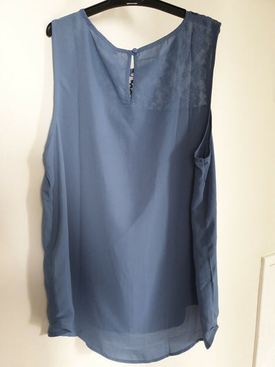 Only Lace Top Moonlight Blue Size XL Ref Y40