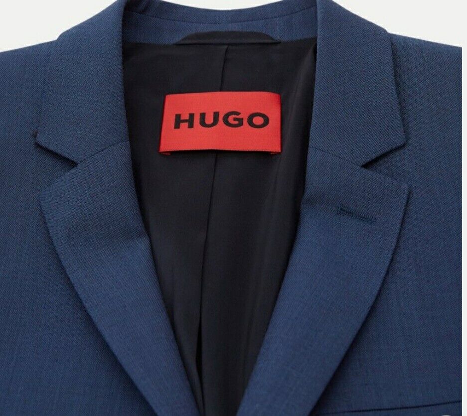 Hugo Boss Art 214 Suit Jacket Blue Size 50