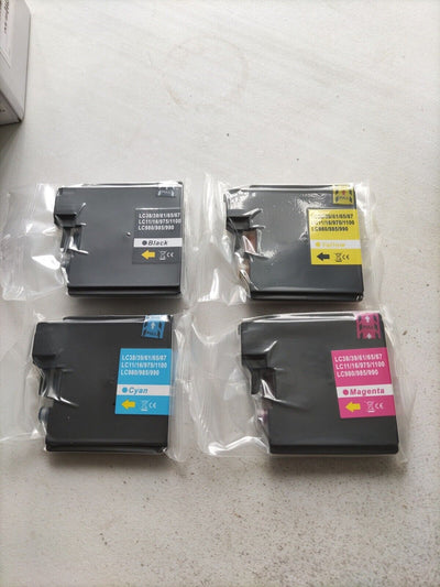Compatible Brother LC980/985 Black & Colour Ink Cartridge Muti. Ref T5