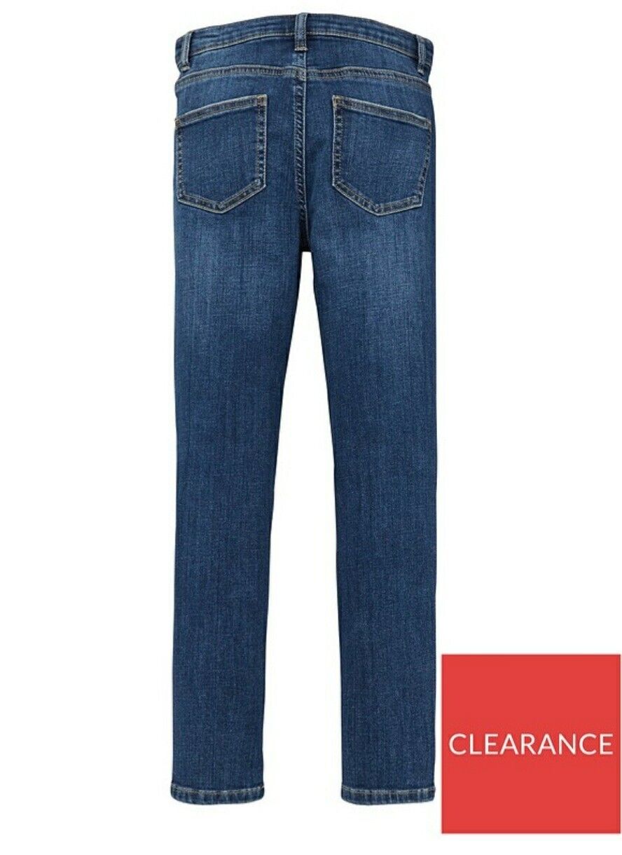 Girls Skinny Jeans Denim Blue Size 3-4yrs****Ref V431