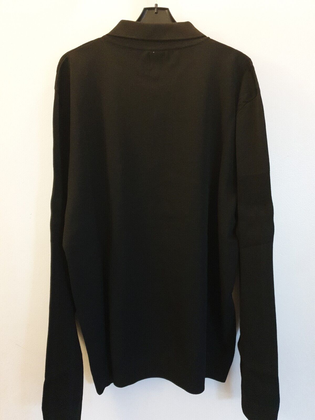 River Island Muscle Fit Jumper- Black. UkXL