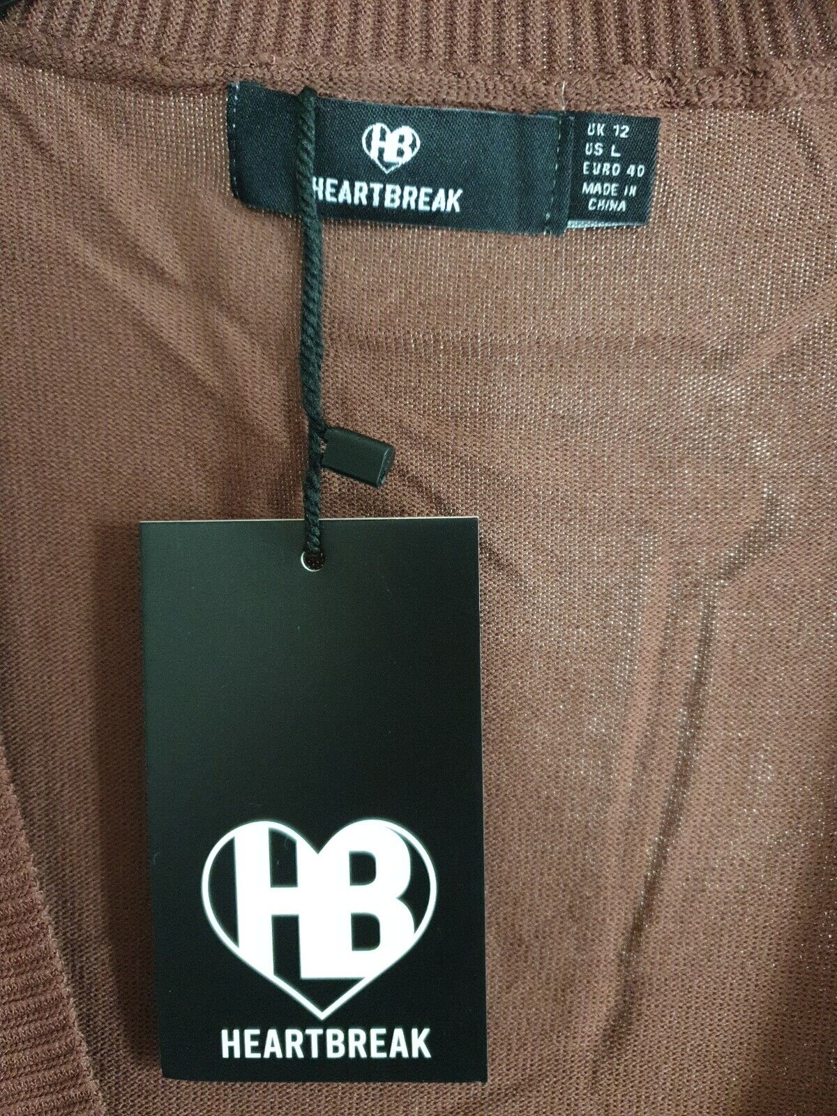 Heartbreak Oversized Cardigan Uk12 Ref Y11